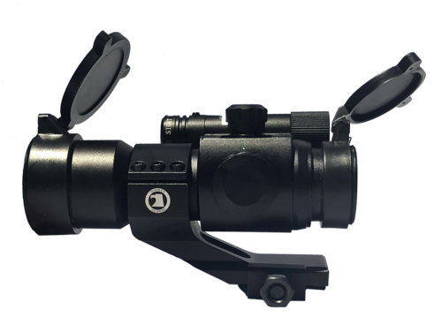 Red Dot Fiber Optic with Green Laser - Optics Armory 