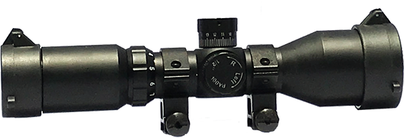 Compact 3-9x42 Illuminated Mil Dot Reticle - Optics Armory 